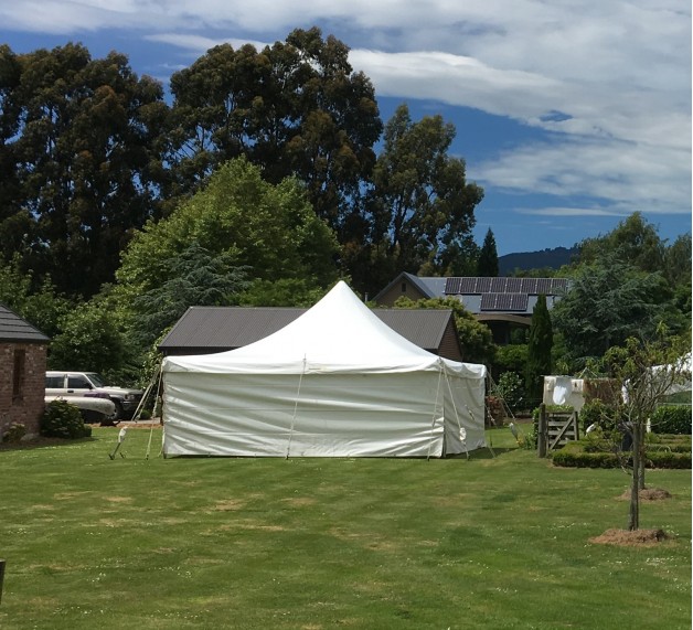 5 Metre Peg & Pole Marquees